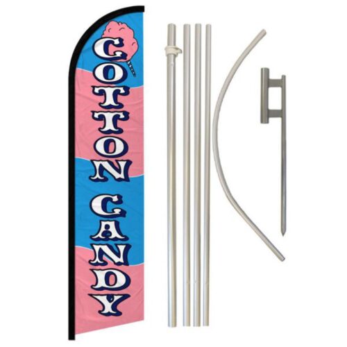 SignMission 120 In. Cotton Candy Banner With Concession Stand Food Truck Single Sided Feafd074 C05e 42c0 A580 5917d6ea9891.a067d91db1710156dfde2de40dbd3b46